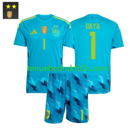 Thuisshirt Spanje Keeper David Raya 1 Voetbalteneu Kinderen 2026-27 S-S