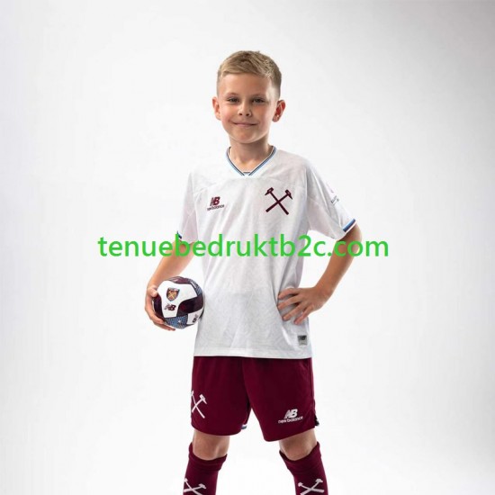 Uitshirt West Ham United Voetbalteneu Kinderen 2026-27 S-S