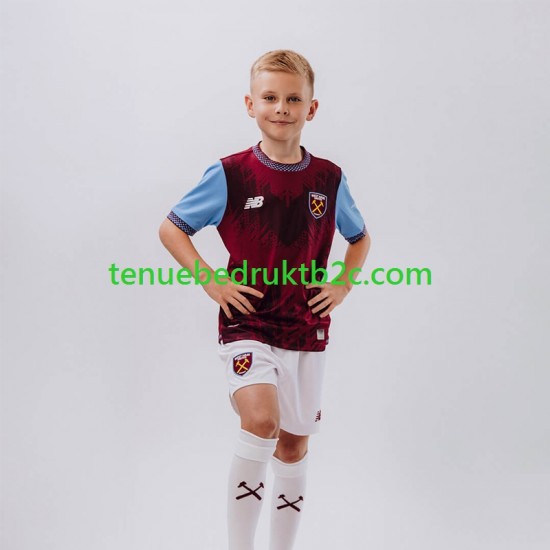 Thuisshirt West Ham United Voetbalteneu Kinderen 2026-27 S-S