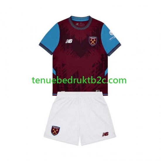 Thuisshirt West Ham United Voetbalteneu Kinderen 2026-27 S-S