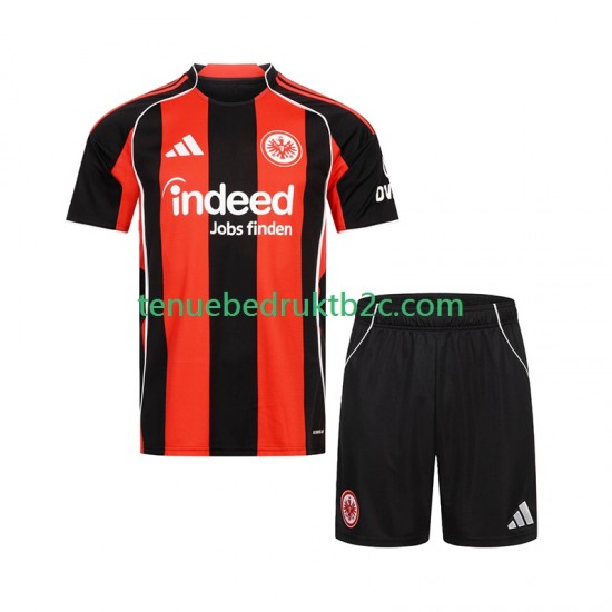 Thuisshirt Eintracht Frankfurt Voetbalteneu Kinderen 2025-26 S-S