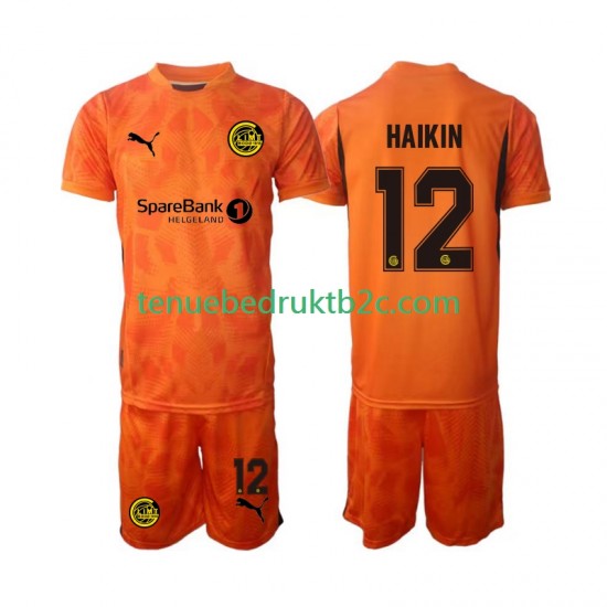 Uitshirt FK Bodø/Glimt  Keeper Nikita Haikin 12 Voetbalteneu Kinderen 2025 S-S