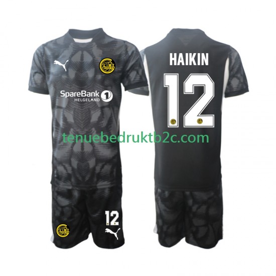 Thuisshirt FK Bodø/Glimt  Keeper Nikita Haikin 12 Voetbalteneu Kinderen 2025 S-S