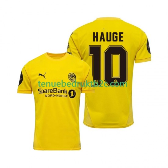 Thuisshirt FK Bodø/Glimt Jens Petter Hauge 10 Mannen 2025 S-S