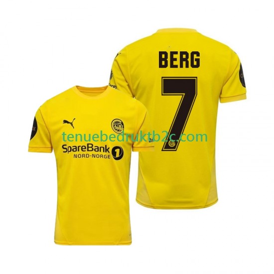 Thuisshirt FK Bodø/Glimt Patrick Berg 7 Mannen 2025 S-S