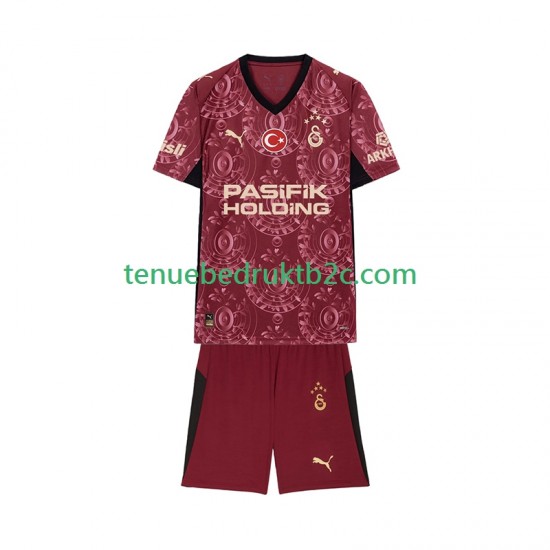 3de shirt Galatasaray Voetbalteneu Kinderen 2025-26 S-S