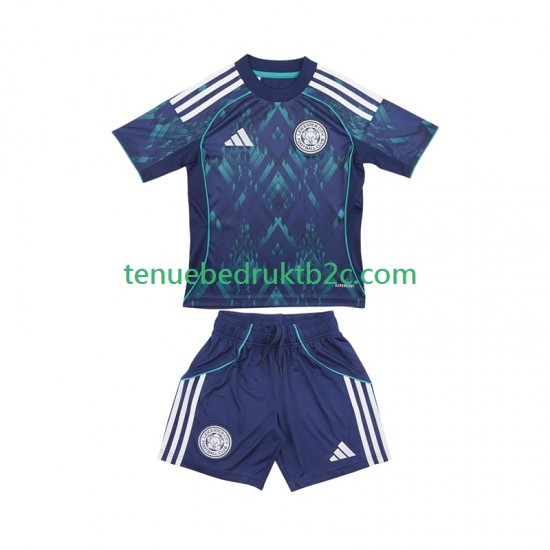 Uitshirt Leicester City Voetbalteneu Kinderen 2025-26 S-S