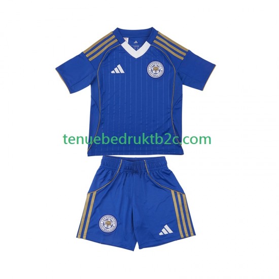 Thuisshirt Leicester City Voetbalteneu Kinderen 2025-26 S-S