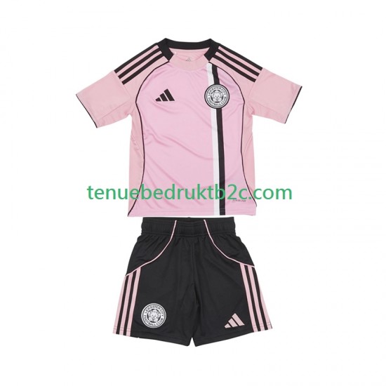 3de shirt Leicester City Voetbalteneu Kinderen 2025-26 S-S