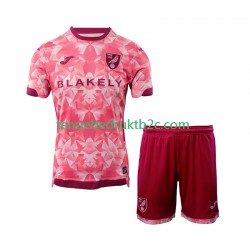 3de shirt Norwich City Voetbalteneu Kinderen 2025-26 S-S