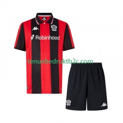 Thuisshirt OGC Nice Voetbalteneu Kinderen 2025-26 S-S