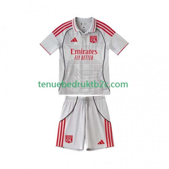 3de shirt Olympique Lyonnais Voetbalteneu Kinderen 2025-26 S-S