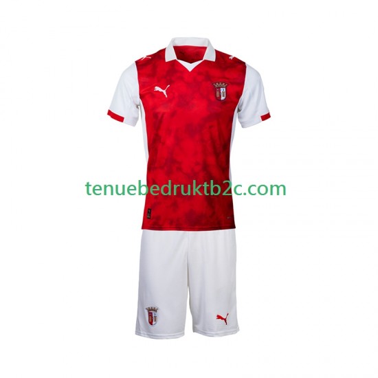Thuisshirt Braga SC Voetbalteneu Kinderen 2025-26 S-S