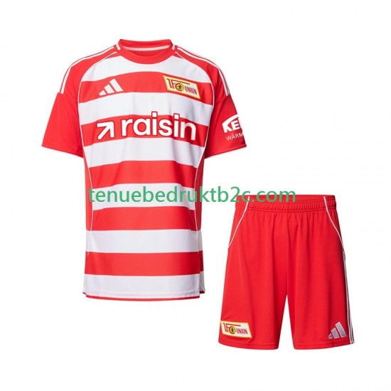 Thuisshirt Union Berlin Voetbalteneu Kinderen 2025-26 S-S