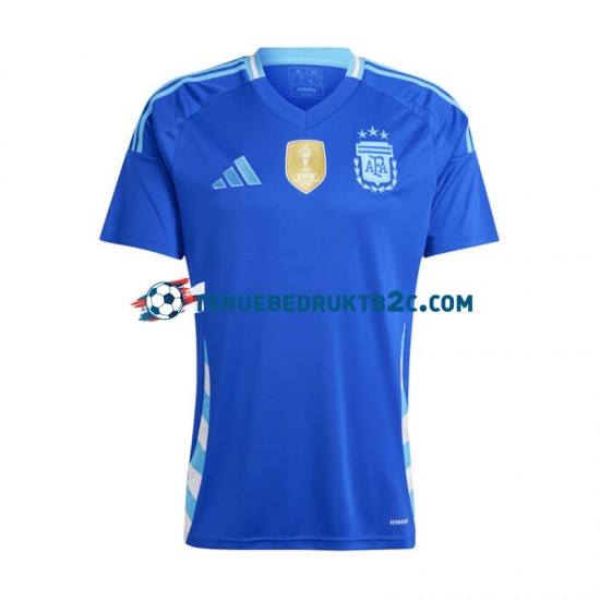 Uitshirt Argentinië Copa America Mannen 2024 S-S Blauw