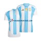 Thuisshirt Argentinië Copa America Mannen 2024 S-S Blauw Wit