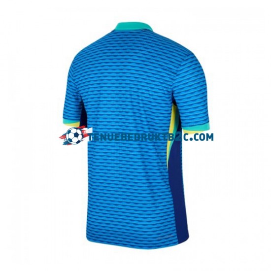 Uitshirt Brazilië Copa America Mannen 2024 S-S Blauw