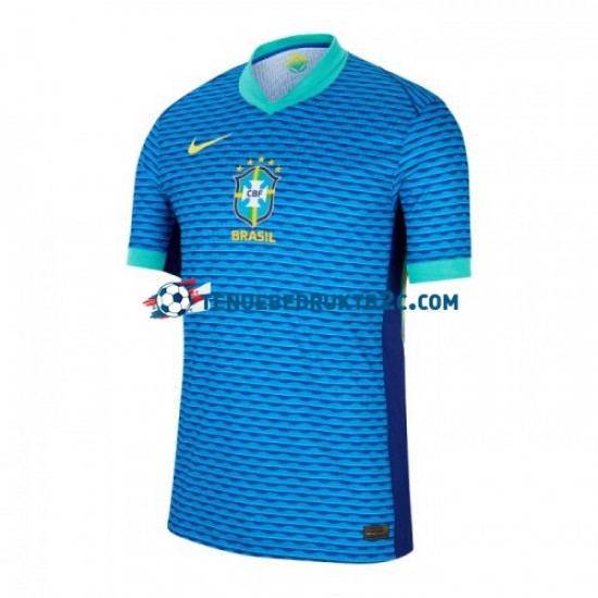 Uitshirt Brazilië Copa America Mannen 2024 S-S Blauw