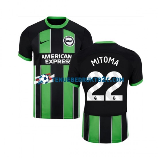 Uitshirt Brighton Hove Albion Mitoma 22 Mannen 2023-24 S-S