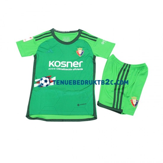 3de shirt CA Osasuna Voetbalteneu Kinderen 2023-24 S-S Groente