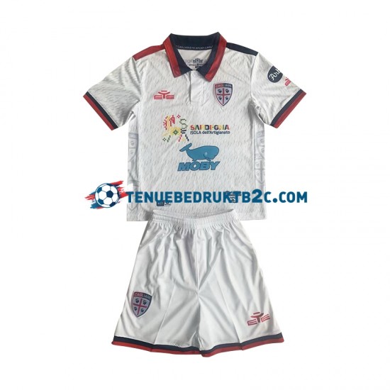 Uitshirt Cagliari Voetbalteneu Kinderen 2023-24 S-S