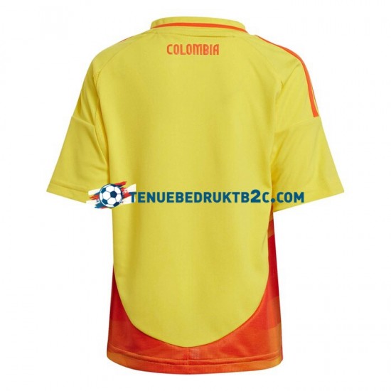 Thuisshirt Colombia Copa America Voetbalteneu Kinderen 2024 S-S