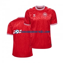 Thuisshirt Denemarken Mannen Europacup 2024 S-S Rood