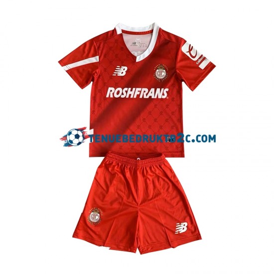 Thuisshirt Deportivo Toluca Voetbalteneu Kinderen 2023-24 S-S Rood