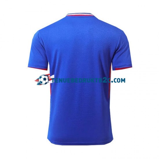 Thuisshirt Frankrijk Mannen Europacup 2024 S-S Blauw