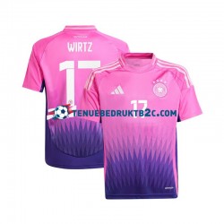 Uitshirt Duitsland Florian Wirtz 17 Mannen Europacup 2024 S-S