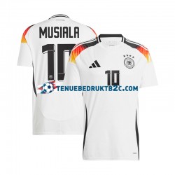 Thuisshirt Duitsland Jamal Musiala 10 Mannen Europacup 2024 S-S Wit