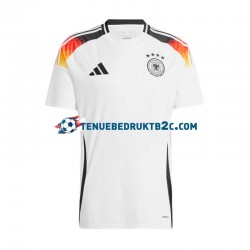 Thuisshirt Duitsland Mannen Europacup 2024 S-S Wit