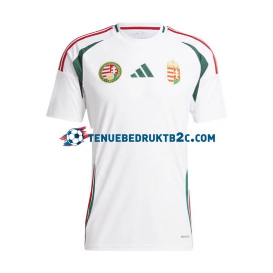 Uitshirt Hongarije Mannen Europacup 2024 S-S Wit