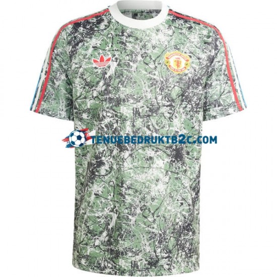 Thuisshirt Manchester United Stone Roses Mannen 2023-24 S-S