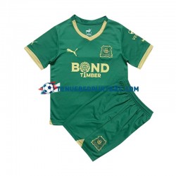 Thuisshirt Plymouth Argyle Voetbalteneu Kinderen 2023-24 S-S Groente