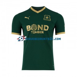Thuisshirt Plymouth Argyle Mannen 2023-24 S-S Groente