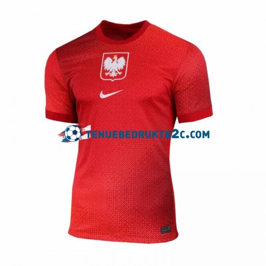 Uitshirt Polen Mannen Europacup 2024 S-S Rood