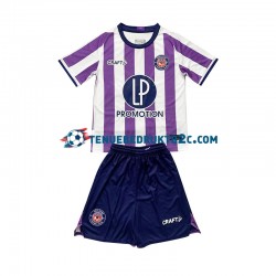 Thuisshirt Toulouse Voetbalteneu Kinderen 2023-24 S-S