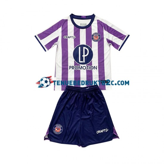 Thuisshirt Toulouse Voetbalteneu Kinderen 2023-24 S-S
