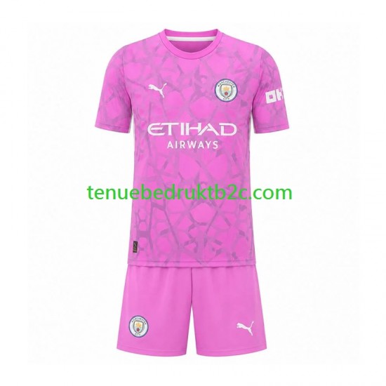 Uitshirt Manchester City Keeper Voetbalteneu Kinderen 2026-27 S-S