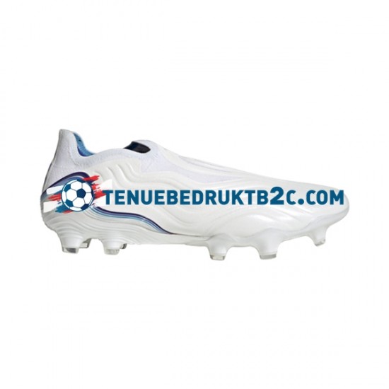 Adidas COPA SENSE FG Diamond Edge Blauw Wit voetbalschoenen