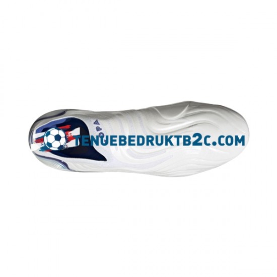 Adidas COPA SENSE FG Diamond Edge Blauw Wit voetbalschoenen