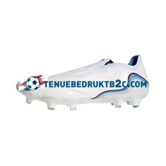 Adidas COPA SENSE FG Diamond Edge Blauw Wit voetbalschoenen