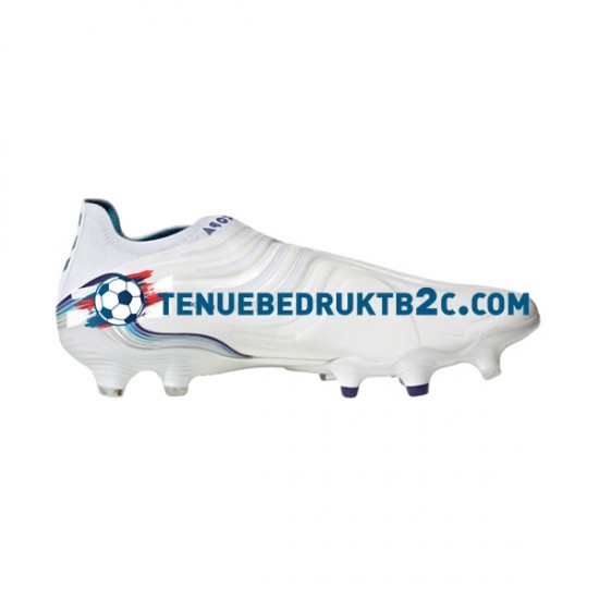 Adidas COPA SENSE FG Diamond Edge Blauw Wit voetbalschoenen