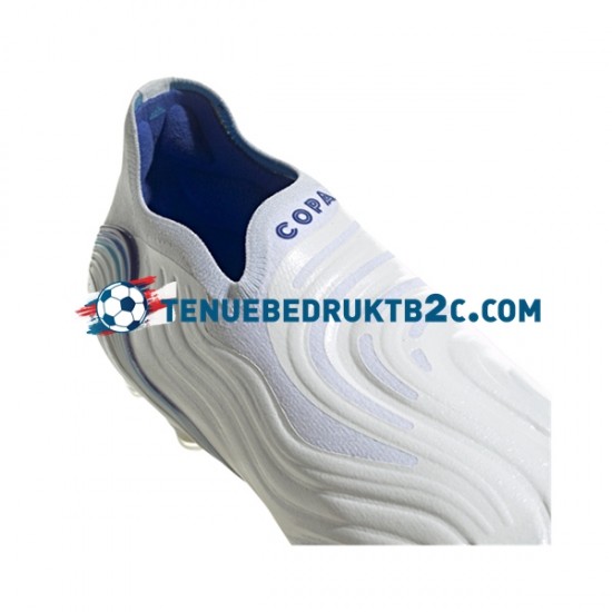 Adidas COPA SENSE FG Diamond Edge Blauw Wit voetbalschoenen