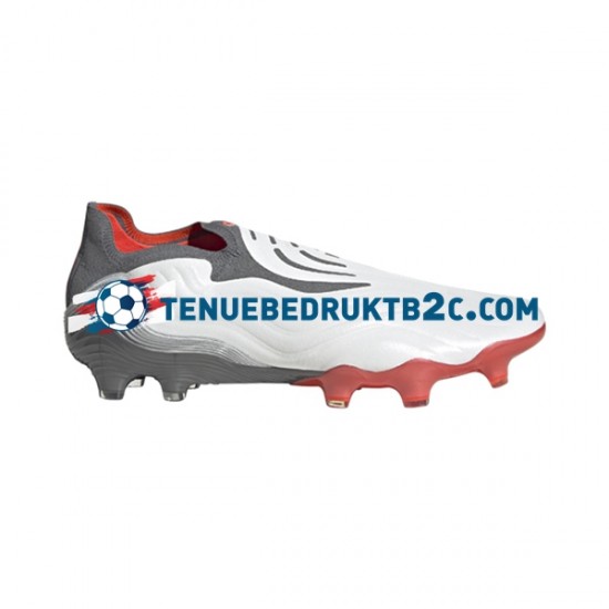 Adidas COPA SENSE FG White Gnist Rood Grijs Wit voetbalschoenen