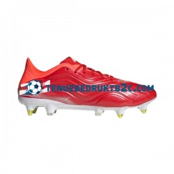Adidas COPA SENSE.1 SG Meteorite Rood Wit voetbalschoenen