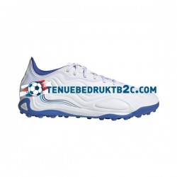 Adidas COPA SENSE.1 TF Diamond Edge Blauw Wit voetbalschoenen
