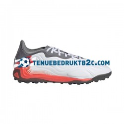 Adidas COPA SENSE.1 TF White Gnist Rood Grijs Wit voetbalschoenen