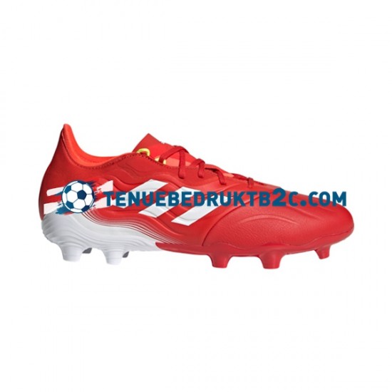 Adidas COPA SENSE.2 FG Meteorite Rood Wit voetbalschoenen
